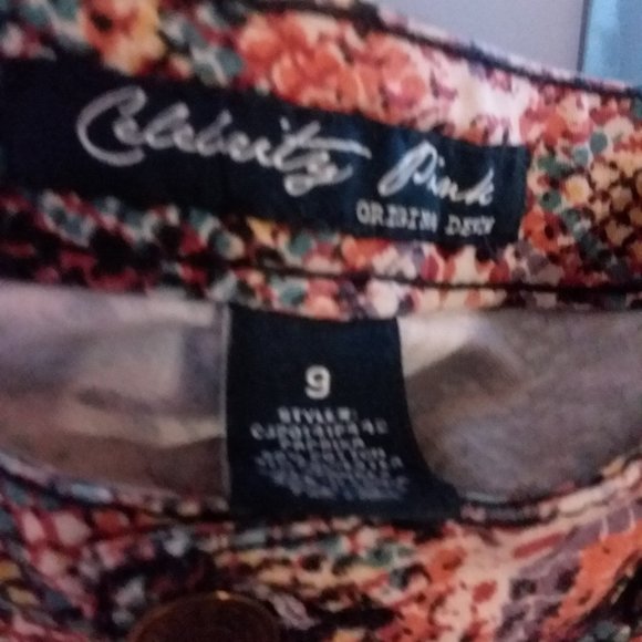TWO Celebrity Pink Snakeskin Print Skinnies 9 - Picture 2 of 8